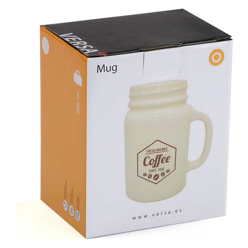 Mugg Versa Stengods (10 x 13 x 6,5 cm) - 2