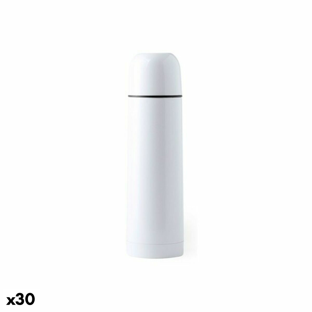 Termos 146165 Rostfritt stål (500 ml) (30 antal), Färg: Vit