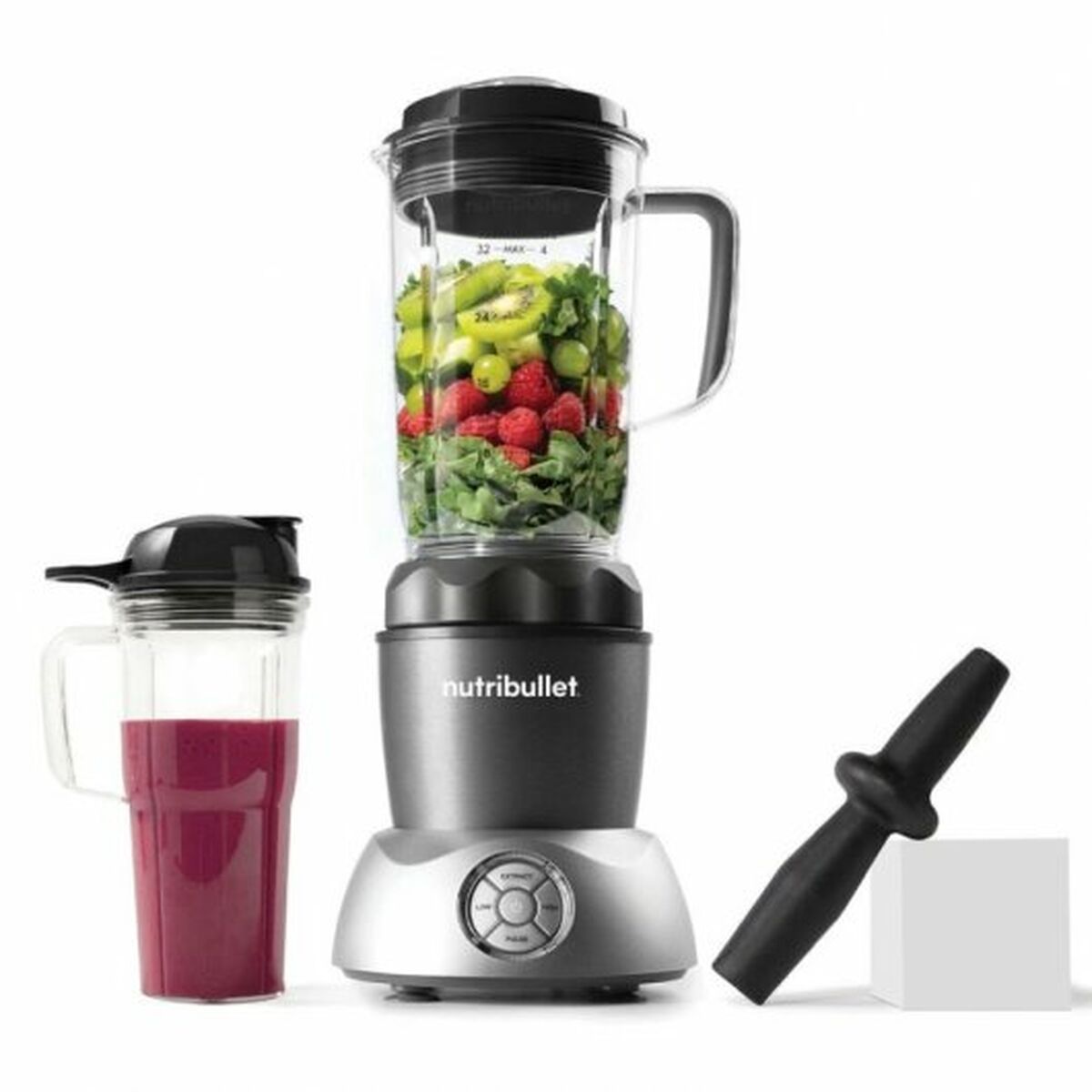 Glasmixer Nutribullet Silvrig 1000 W 700 ml