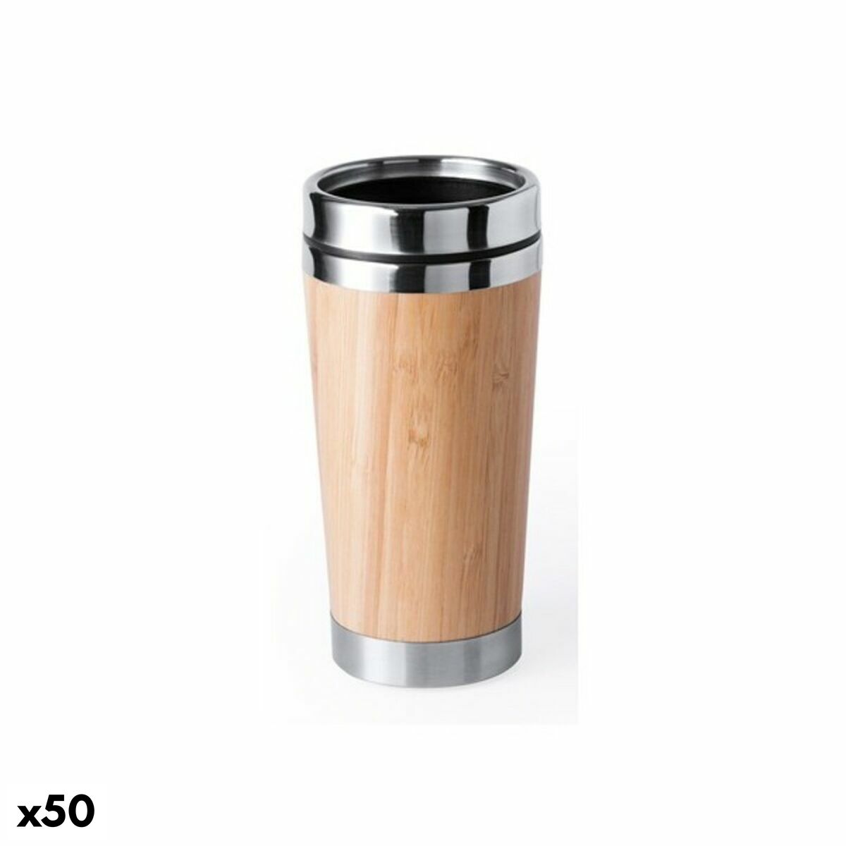 Glas med lock Tristar 146170 500 ml (50 antal), Färg: Naturlig