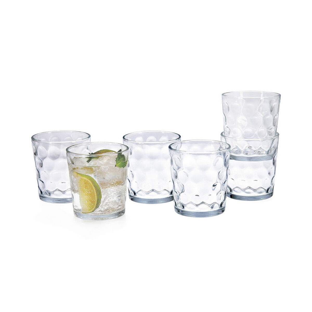 Glasset Quid Kata Transparent Glas 6 Delar 260 ml - 6