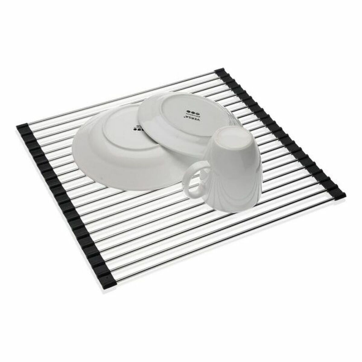 Diskställ Versa Eloy Stål Aluminium Silikon (32 x 0,04 x 44 cm) - 2