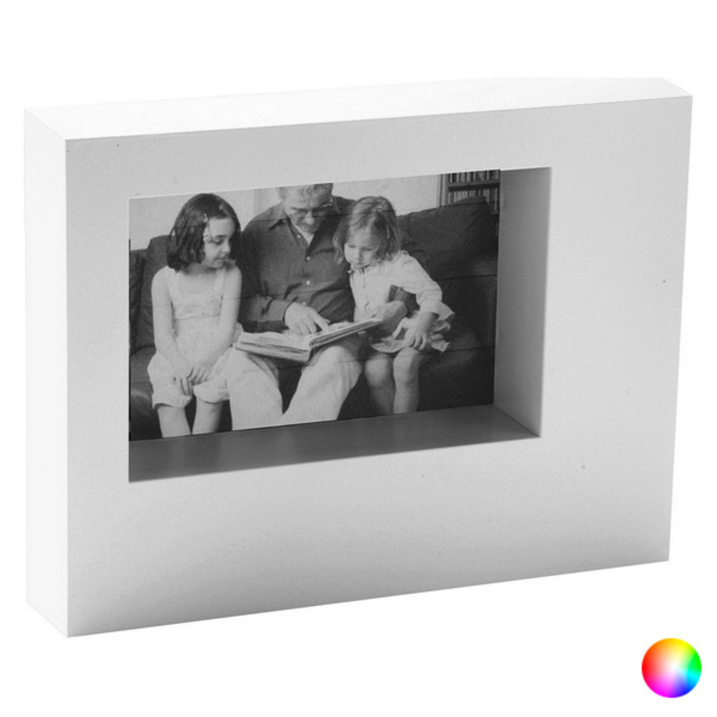 Fotoramar polypropen (4 x 21 x 15,5 cm), Färg: Vit