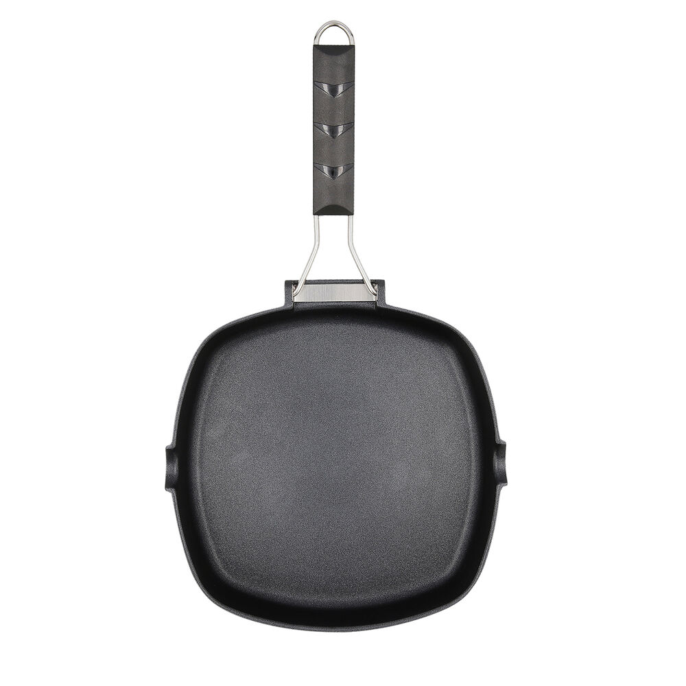 Slät stekpanna Quid Ebano Svart Metall (24,5 cm) - 3