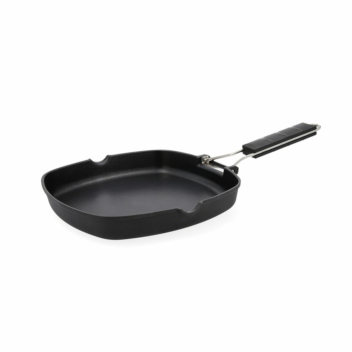 Slät stekpanna Quid Ebano Svart Metall (24,5 cm) - 4