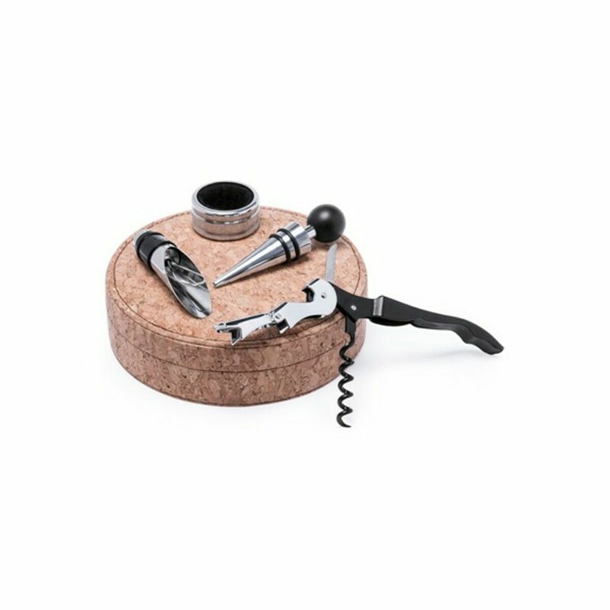 Set med Vintillbehör Vintage Coconut 146098 Kork (20 antal), Färg: Svart - 2