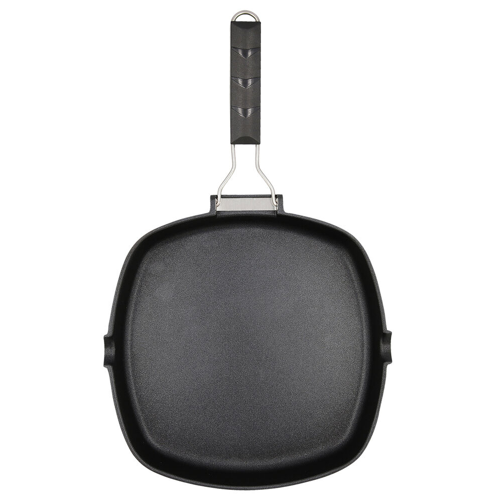 Slät stekpanna Quid Ebano Svart Metall (28 cm) - 3