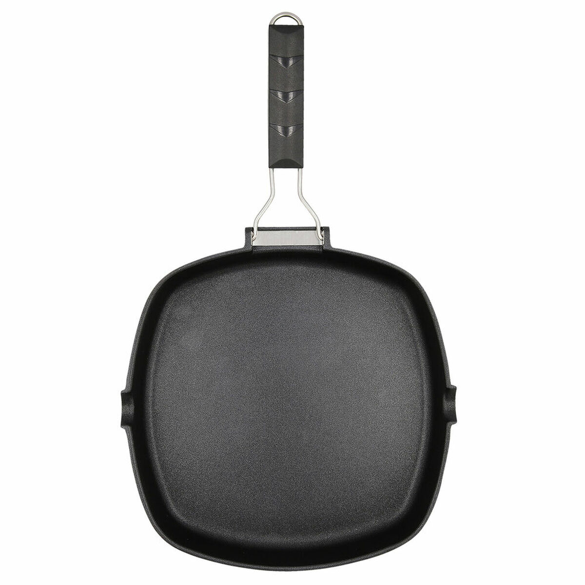 Slät stekpanna Quid Ebano Svart Metall (28 cm) - 6