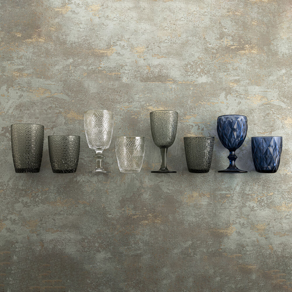Glasset Bidasoa Ikonic Blå Glas 6 Delar 240 ml - 2