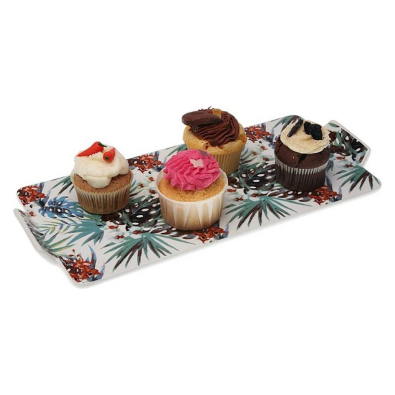 Bricka Versa Tropical Porslin (16,3 x 2,5 x 36,5 cm) - 2