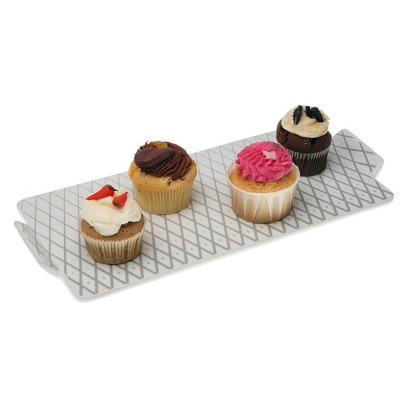 Bricka Versa Diamond Porslin (16,3 x 2,5 x 36,5 cm) - 2