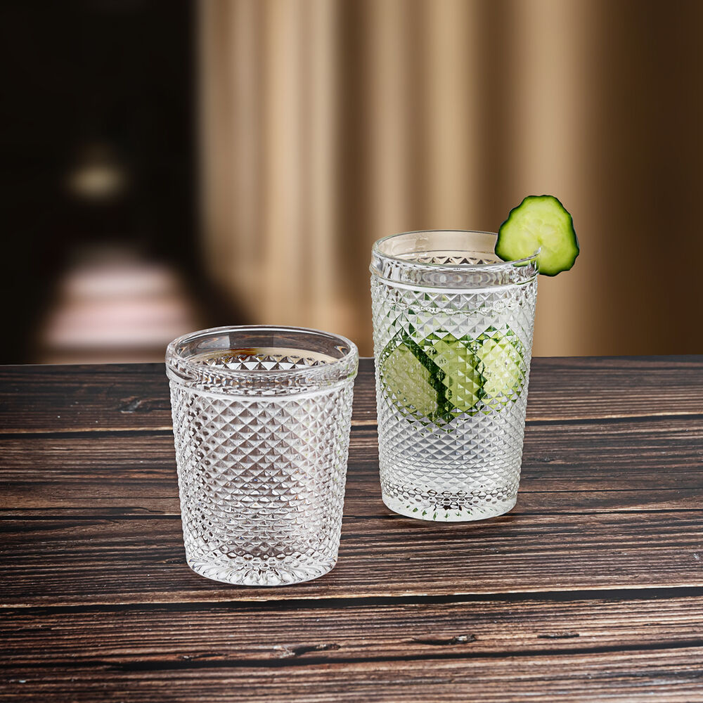 Glasset Bidasoa Onix Transparent Glas (350 ml) (3 antal) - 3
