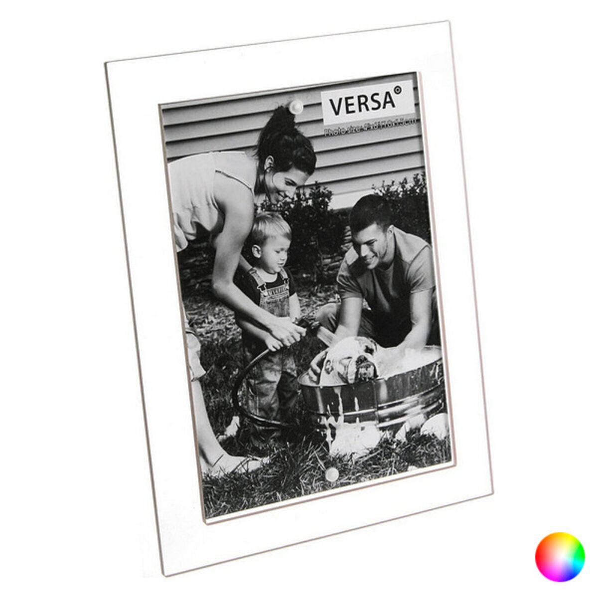 Fotoramar polypropen (10 x 15 cm), Färg: Vit - 4