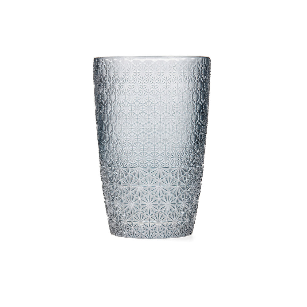 Glasset Bidasoa Ikonic Grå Glas 350 ml (6 Delar)