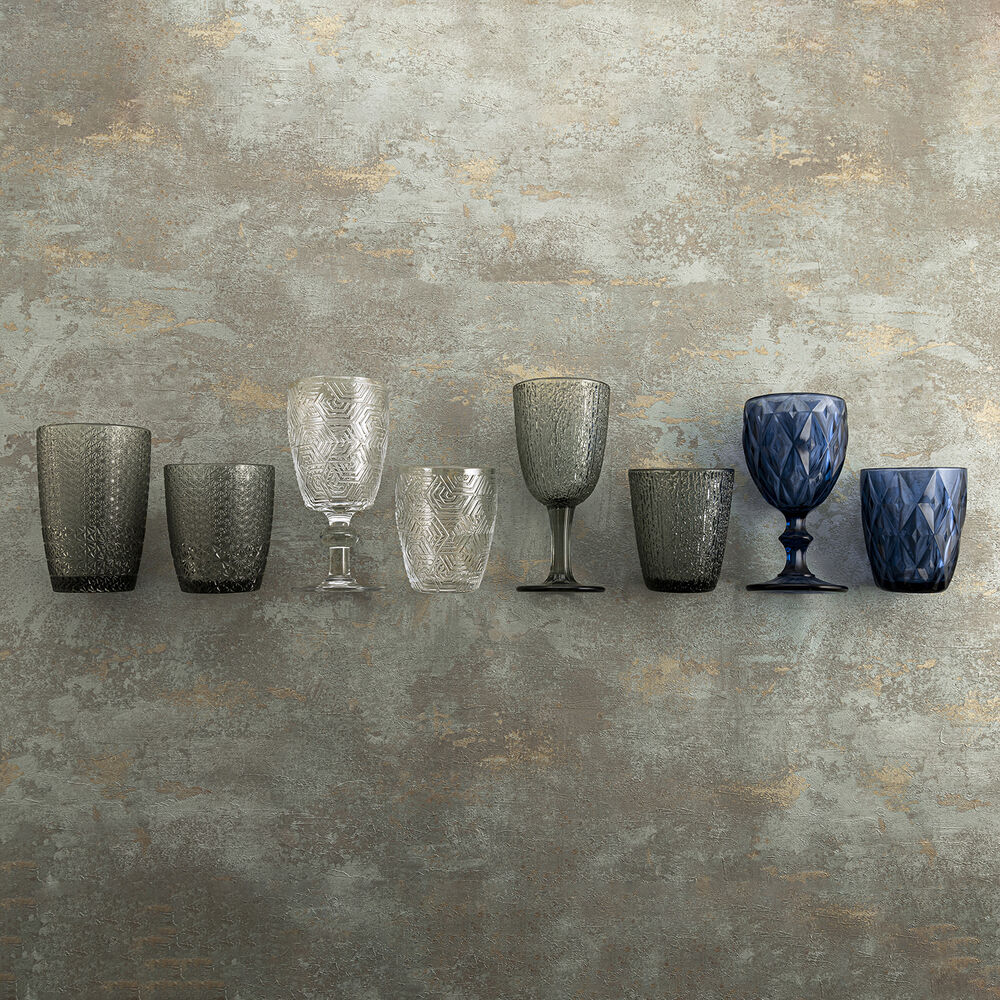 Glasset Bidasoa Ikonic Grå Glas 350 ml (6 Delar) - 2
