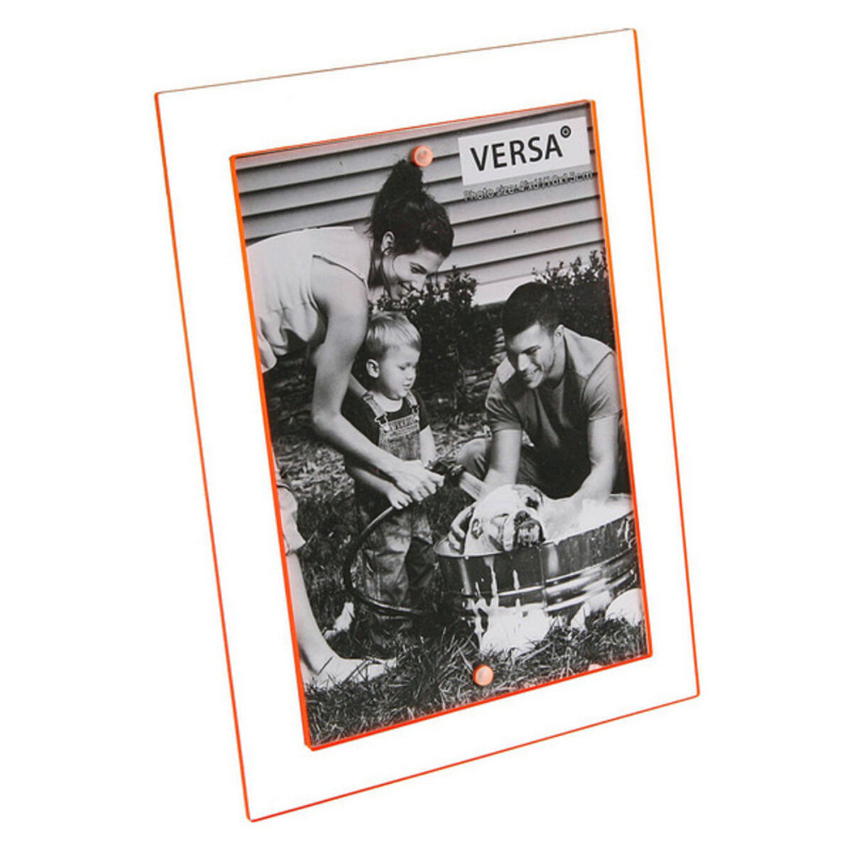 Fotoramar Metall polypropen Orange, Mått: 15 x 20 cm - 4
