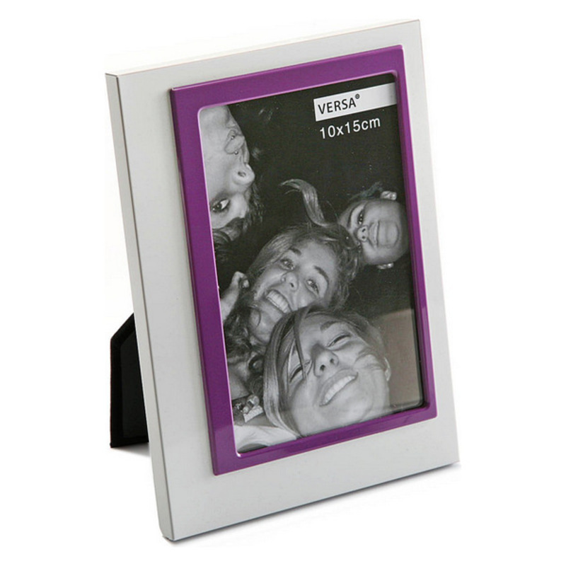 Fotoramar Vit/Violett Aluminium, Mått: 2,1 x 13,6 x 18,7 cm