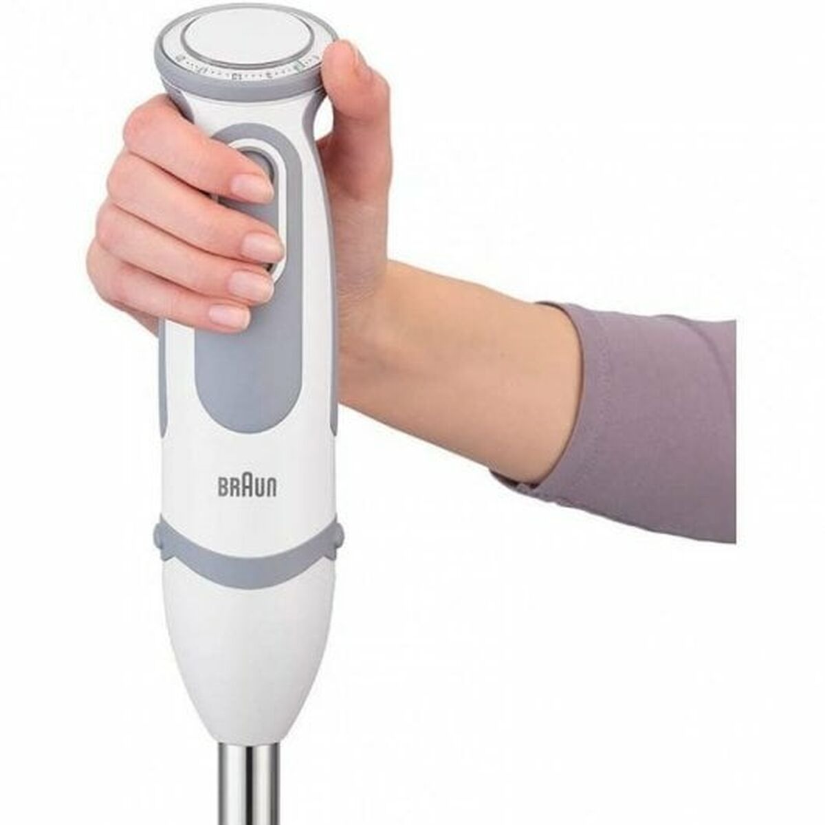 Multifunktionell handmixer med tillbehör Braun MQ5237WH Vit 1000 W - 2