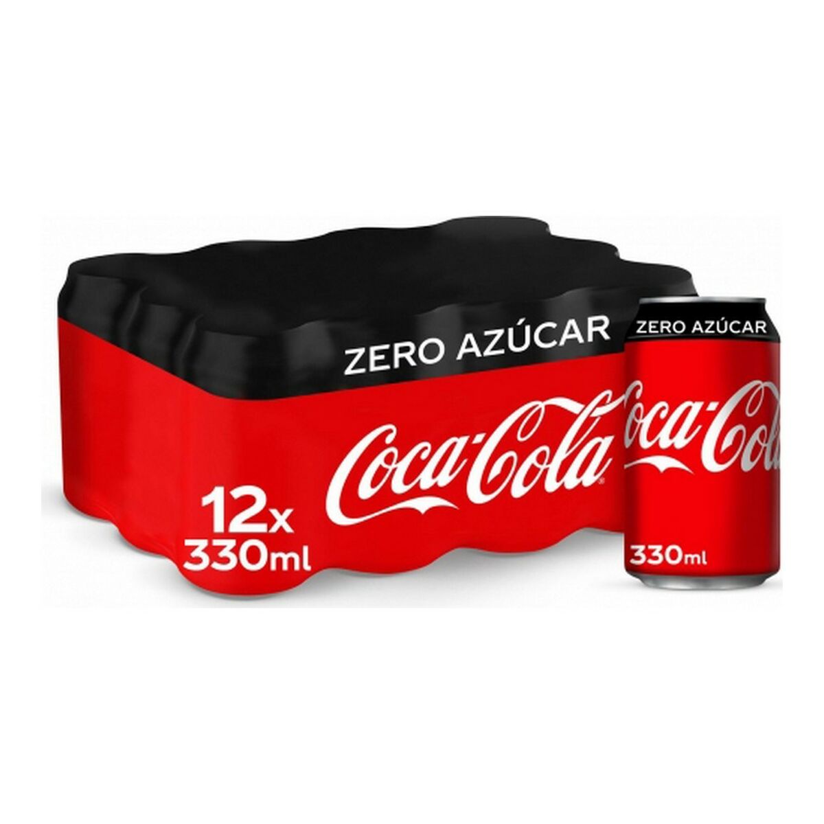 Uppfriskande Dryck Coca-Cola Zero (12 x 33 cl)