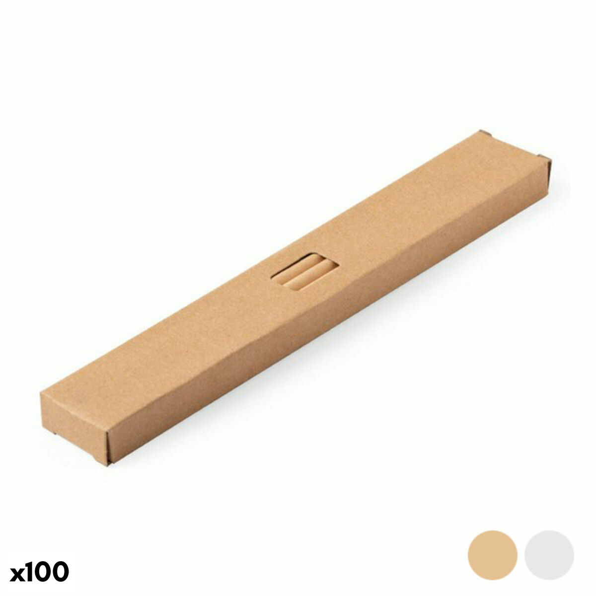 Papperssugrör 146290 (100 antal), Färg: Vit