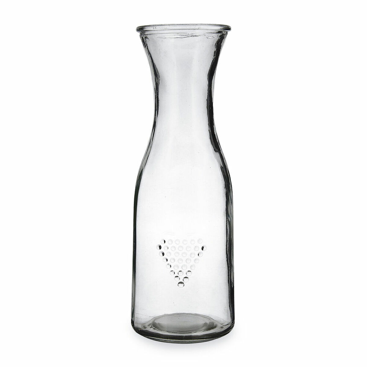 Flaska Quid Viba Bred Transparent Glas 1 L - 2