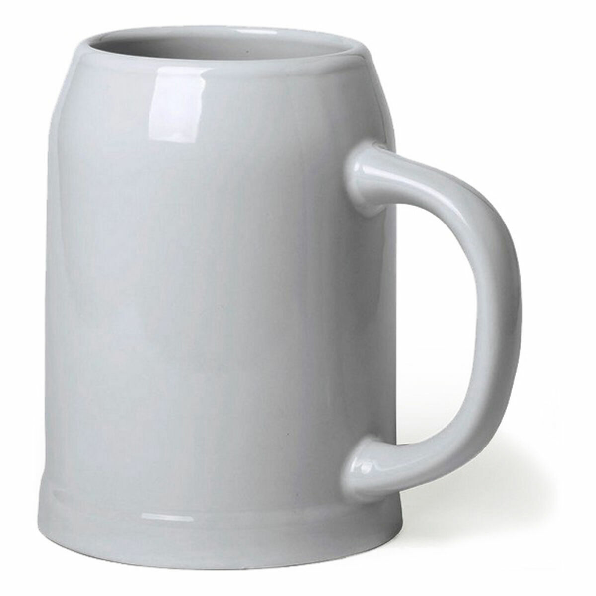 Mugg i keramik 146313 Vit (700 ml) (20 antal), Färg: Vit - 2