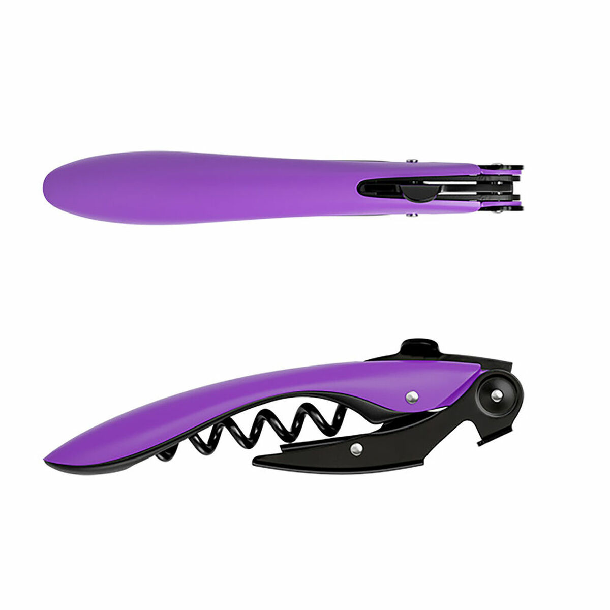 Korkskruv Koala 6259YY01 Violett Metall 11,5 x 1,8 x 2,9 cm - 5