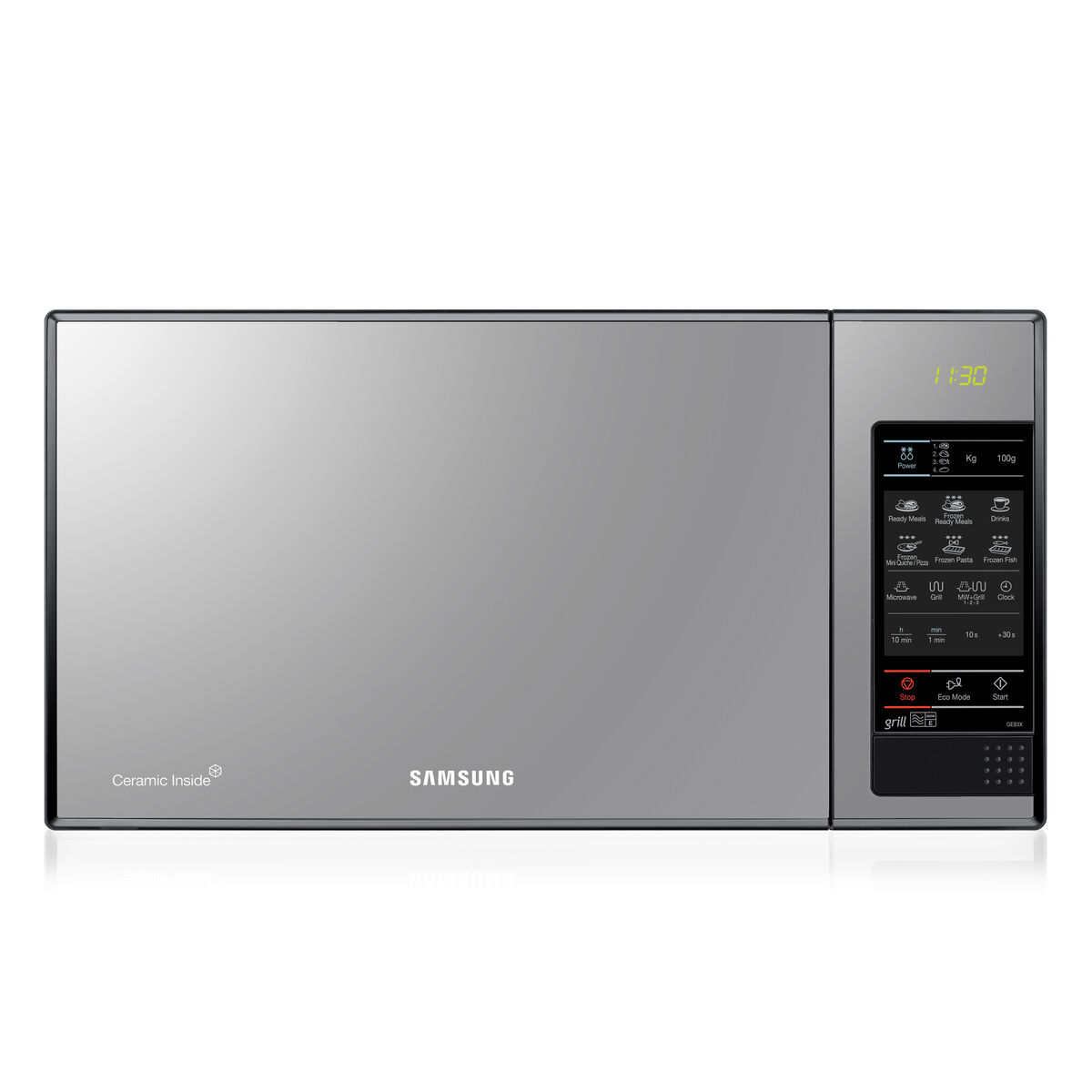 Mikrovågsugnen Samsung GE83X Silvrig 800 W