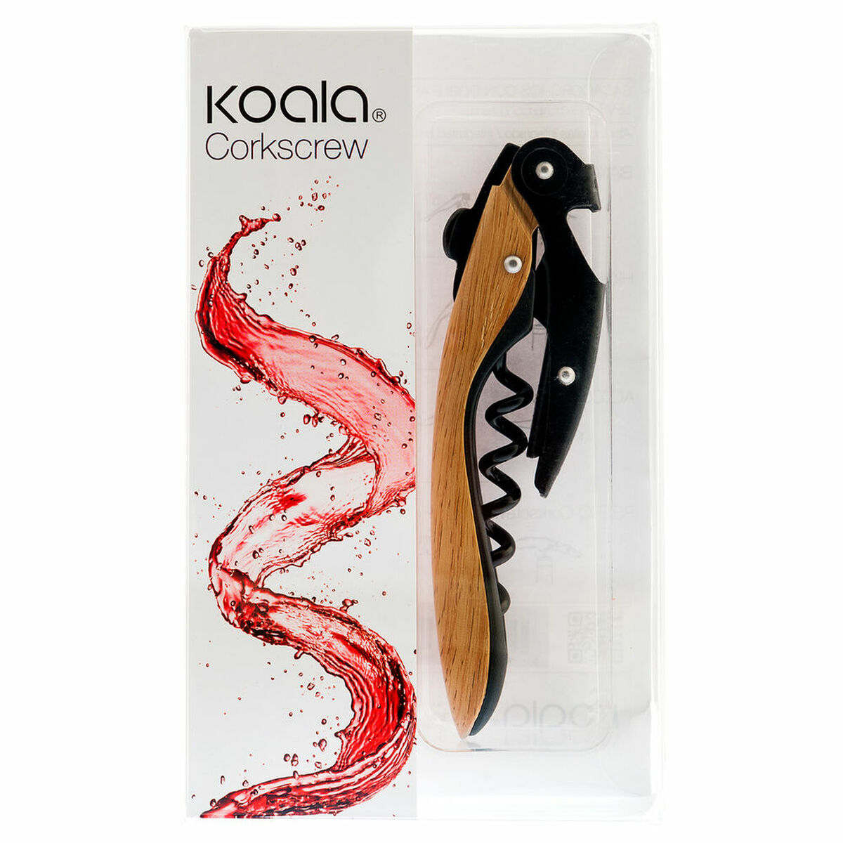 Korkskruv Koala High Tech Trä Metall 11,5 x 1,8 x 2,9 cm - 4