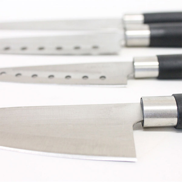 Knivset Cecotec Santoku Svart Rostfritt stål Kolfiber (4 pcs) - 16
