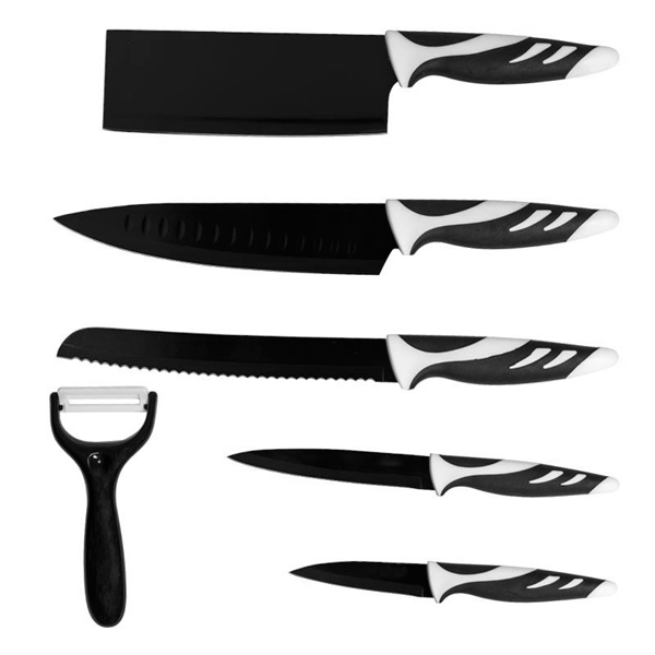 Bordskniv Bravissima Kitchen Cuchillos Swiss Chef 6 Piezas Rostfritt stål - 5