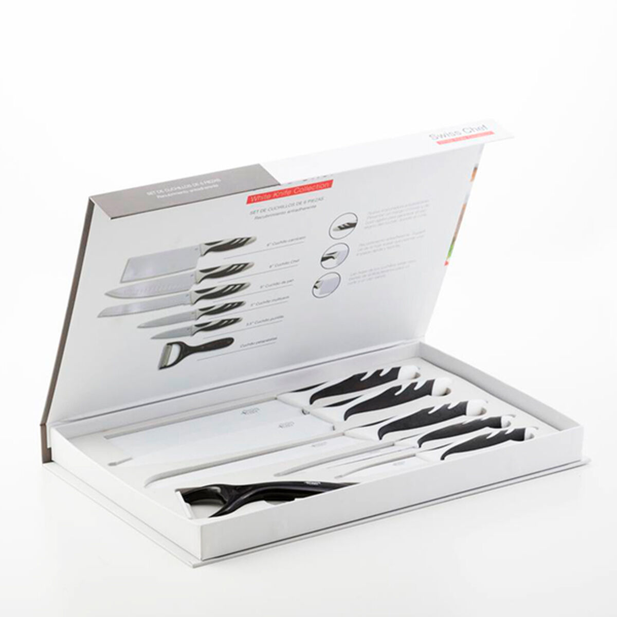 Knivset Bravissima Kitchen Swiss Chef (6 pcs) - 2