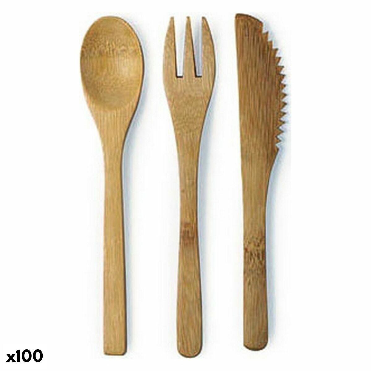 Bestickset 146361 (100 antal), Färg: Brun