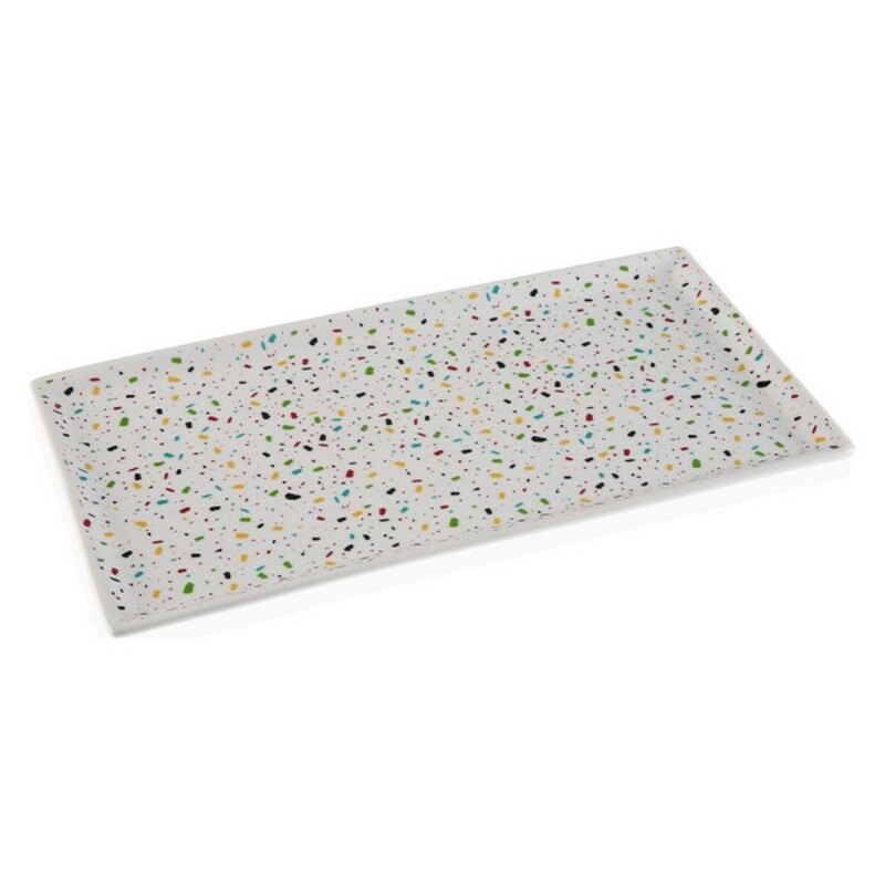 Bricka Versa Terrazzo Porslin (1,3 x 17 x 31 cm)