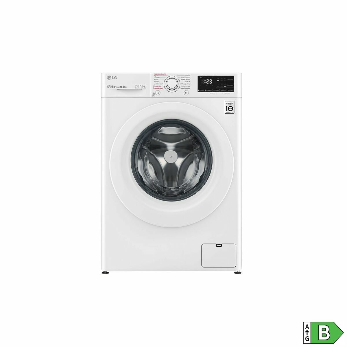 Tvättmaskin LG F4WV3010S3W 1400 rpm 10,5 kg - 2