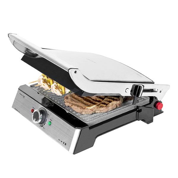 Grillplatta Cecotec Rock'nGrill Pro Silvrig 2000 W - 2