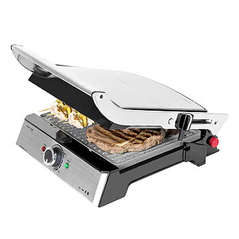 Grillplatta Cecotec Rock'nGrill Pro Silvrig 2000 W