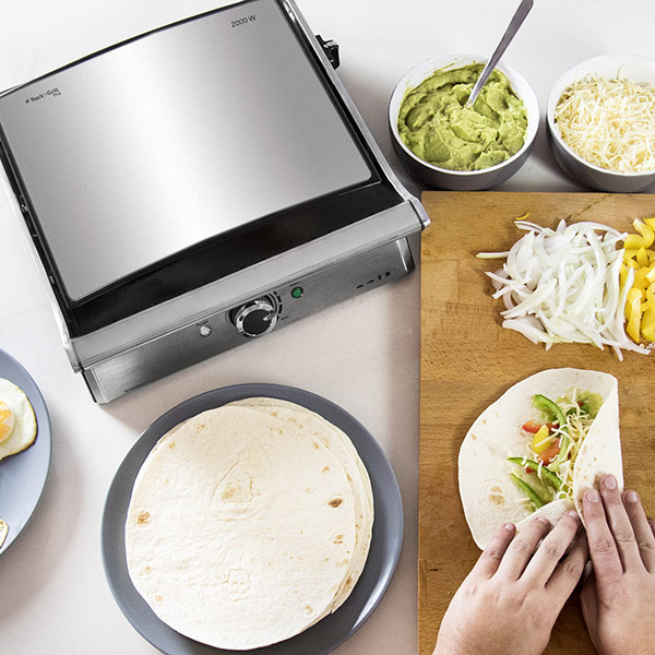 Grillplatta Cecotec Rock'nGrill Pro Silvrig 2000 W - 4