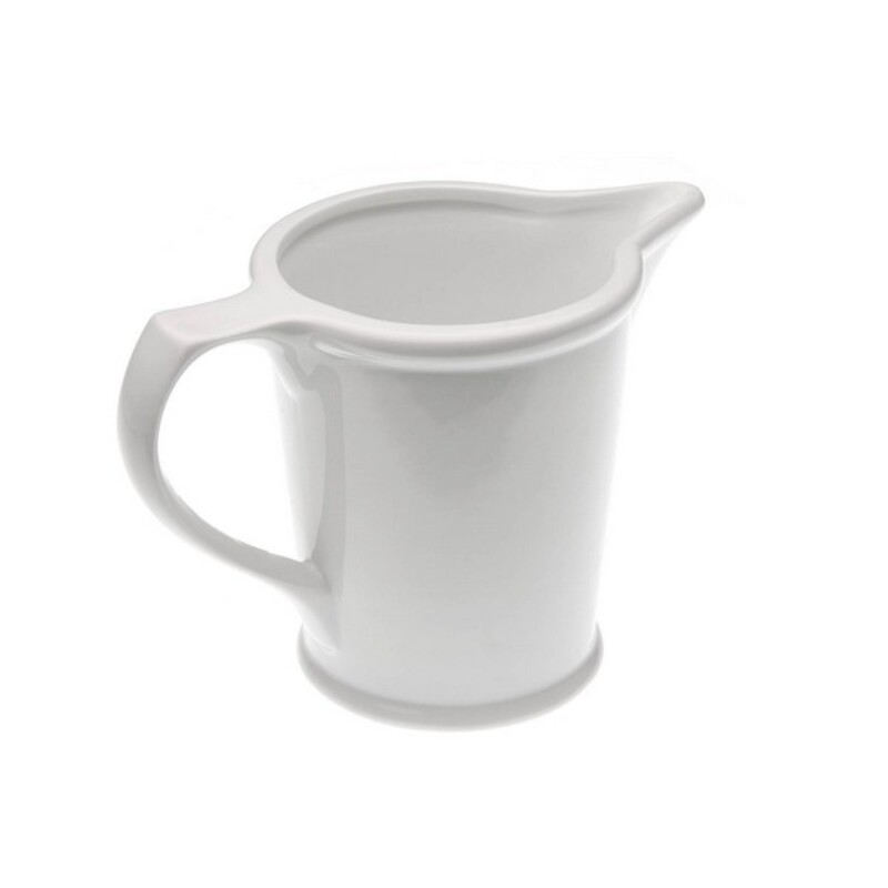Mjölkkanna Vit Porslin, Kapacitet: 500 ml - 2
