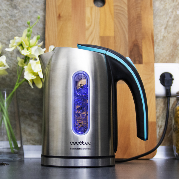 Vattenkokare Cecotec ThermoSense Steel, Kapacitet: 1,2 L - 1630 W - 2