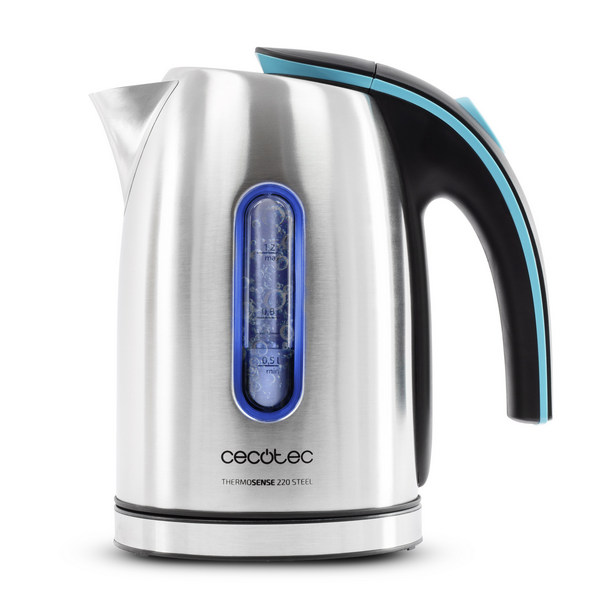 Vattenkokare Cecotec ThermoSense Steel, Kapacitet: 1,7 L - 2200 W - 9