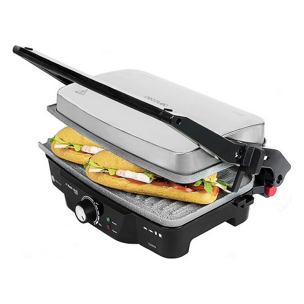 Kontaktgrill Cecotec Rock'n Grill 1500W Svart/Silvrig 1500 W - 7