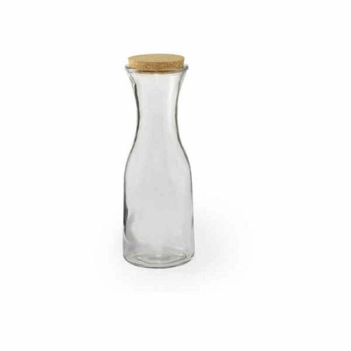 Glasflaska Vintage Coconut 146580 Kork (1 L) (20 antal), Färg: Transparent - 2