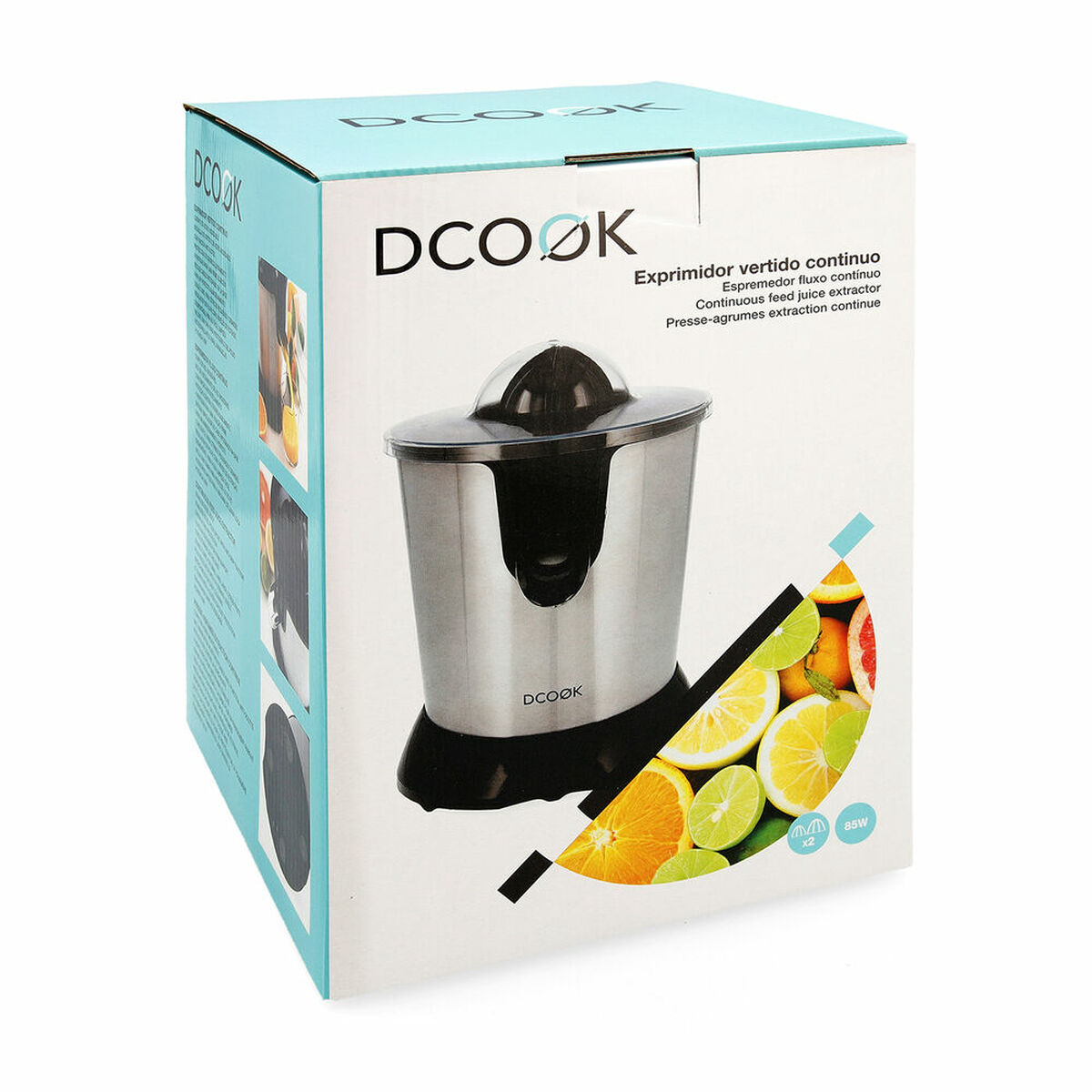 Elektrisk Juicepress Dcook Stål 85 W - 8