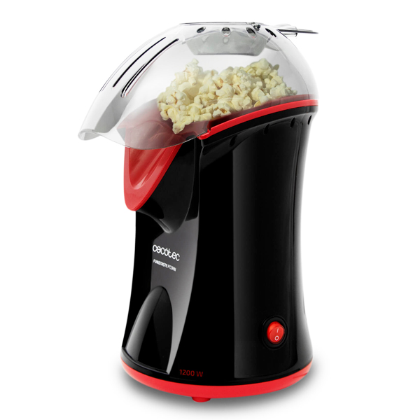 Popcornmaskin Cecotec Fun &Taste P'Corn 1200W Svart - 5