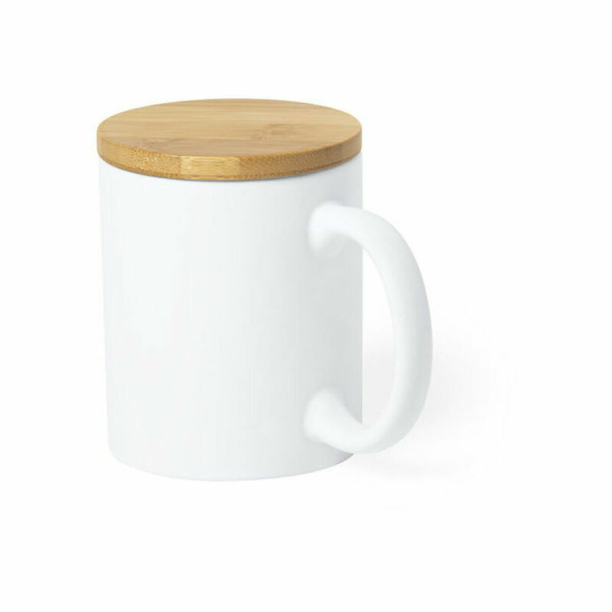 Kopp med locket 146586 Keramik Vit (370 ml) (36 antal), Färg: Vit - 2