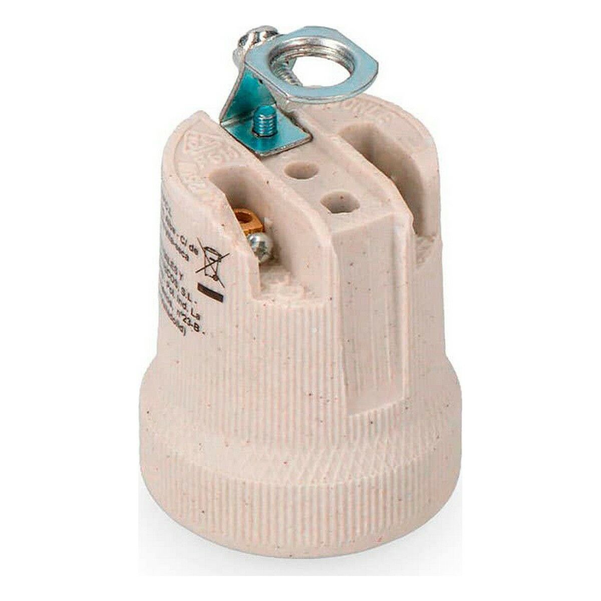 Lamphållare EDM E27 Vit