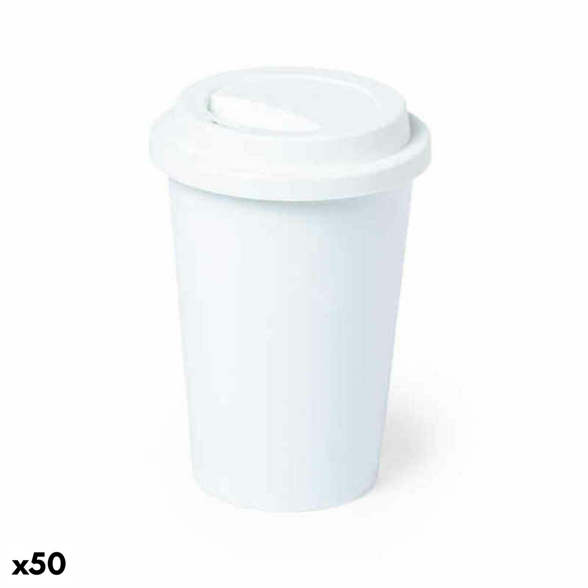 Glas Top Can Cap 146676 Vit 450 ml (50 antal), Färg: Vit
