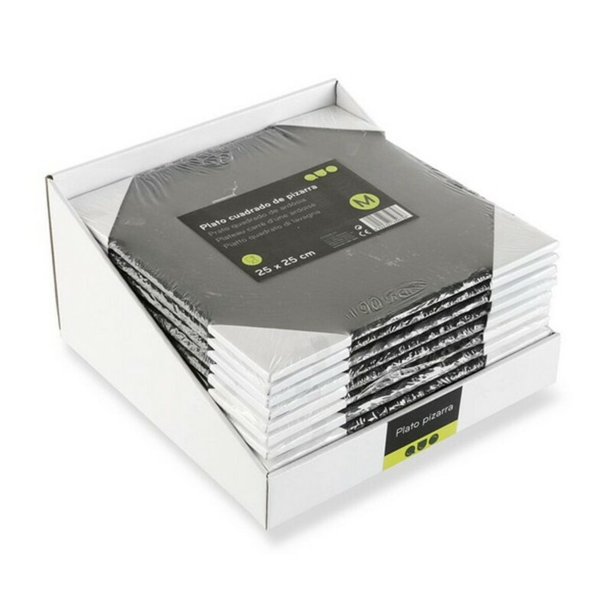 Tallrik Versa BIG-S3403940 Keramik Stengods 1 L 25 x 0,4 x 25 cm - 4