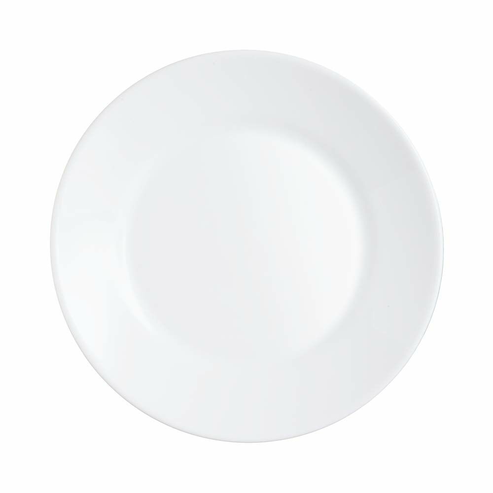 Tallriksset Arcoroc 22522 Vit Glas 23,5 cm (6 uds)